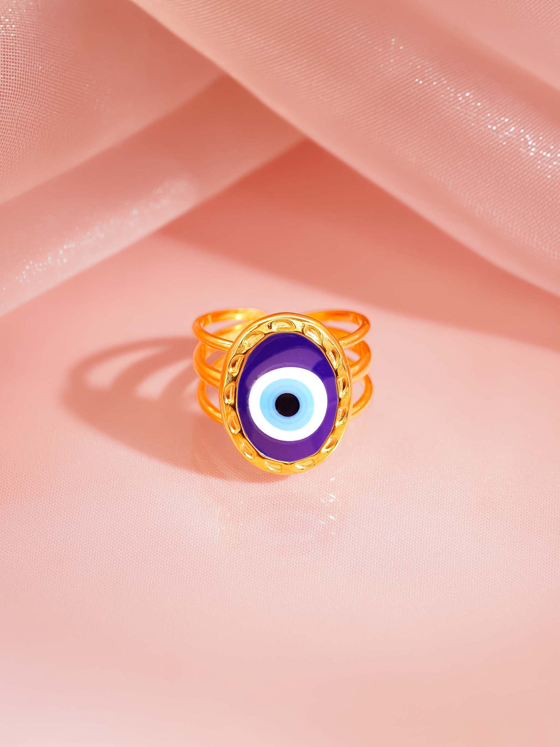 Blue Evil Eye Ring
