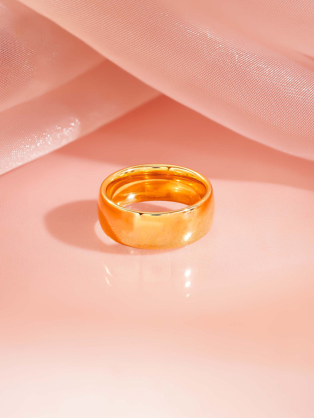 Tungsten Wide Band Ring