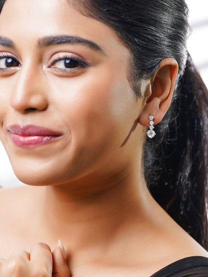 925 Sterling Silver Drops of Light Earrings