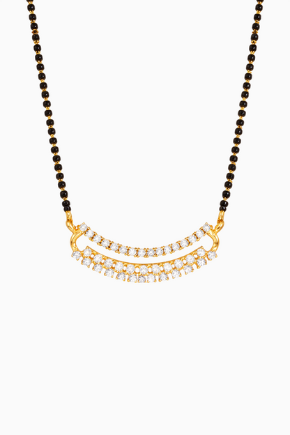 Elegant 925 Sterling Silver Mangalsutra
