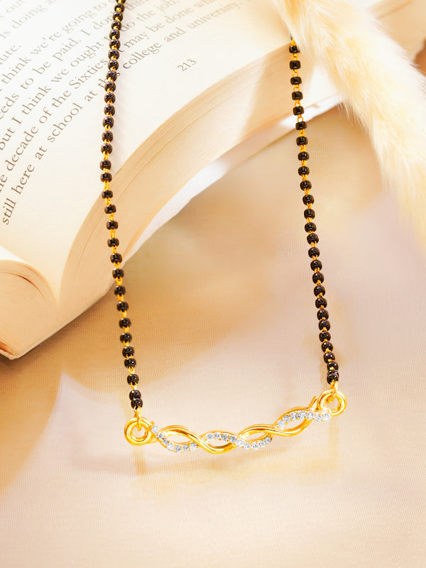 Infinity Crystal Mangalsutra Chain