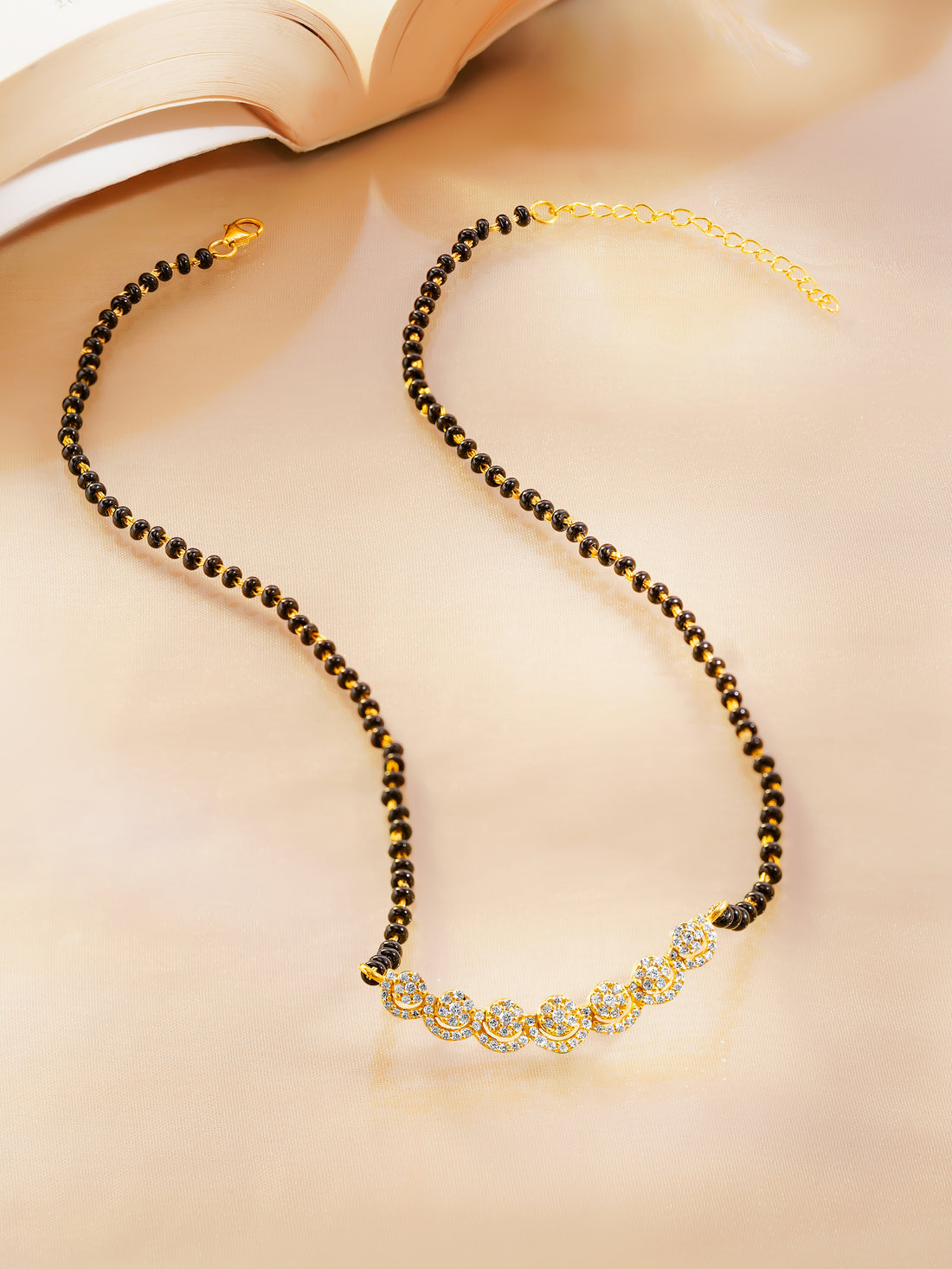 CZ Circle Mangalsutra Chain
