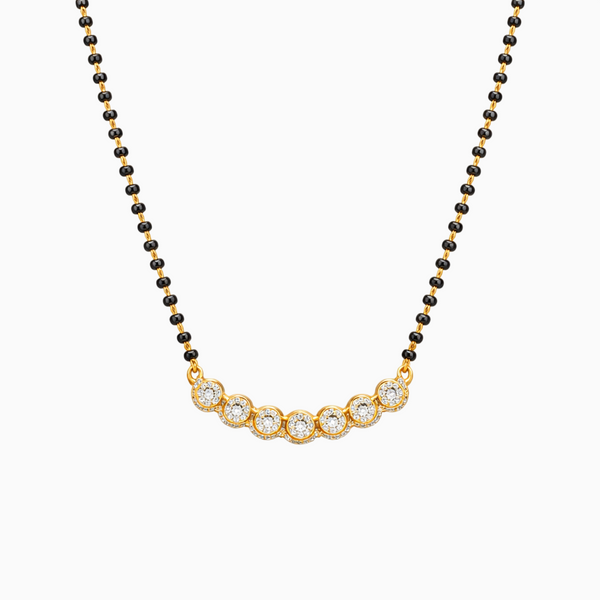 CZ Circle Mangalsutra Chain