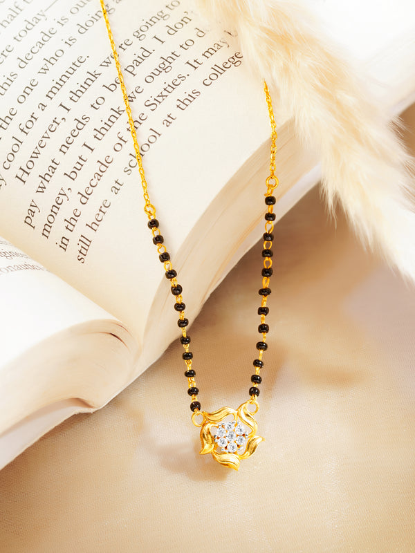 Small Heart Mangalsutra Pendant