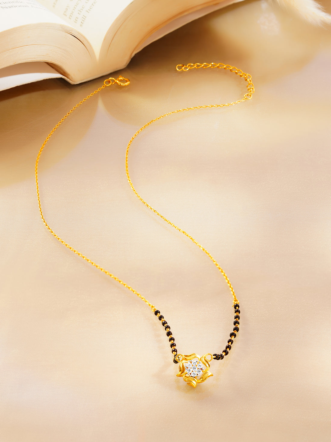 Small Heart Mangalsutra Pendant