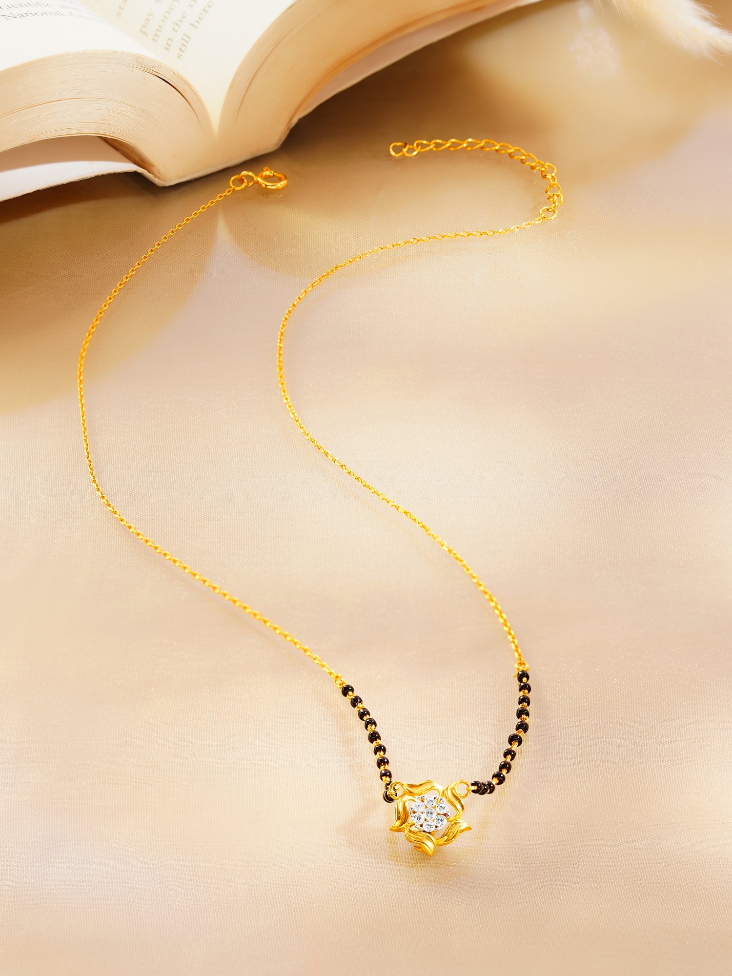 Minimal 925 Sterling Silver Mangalsutra