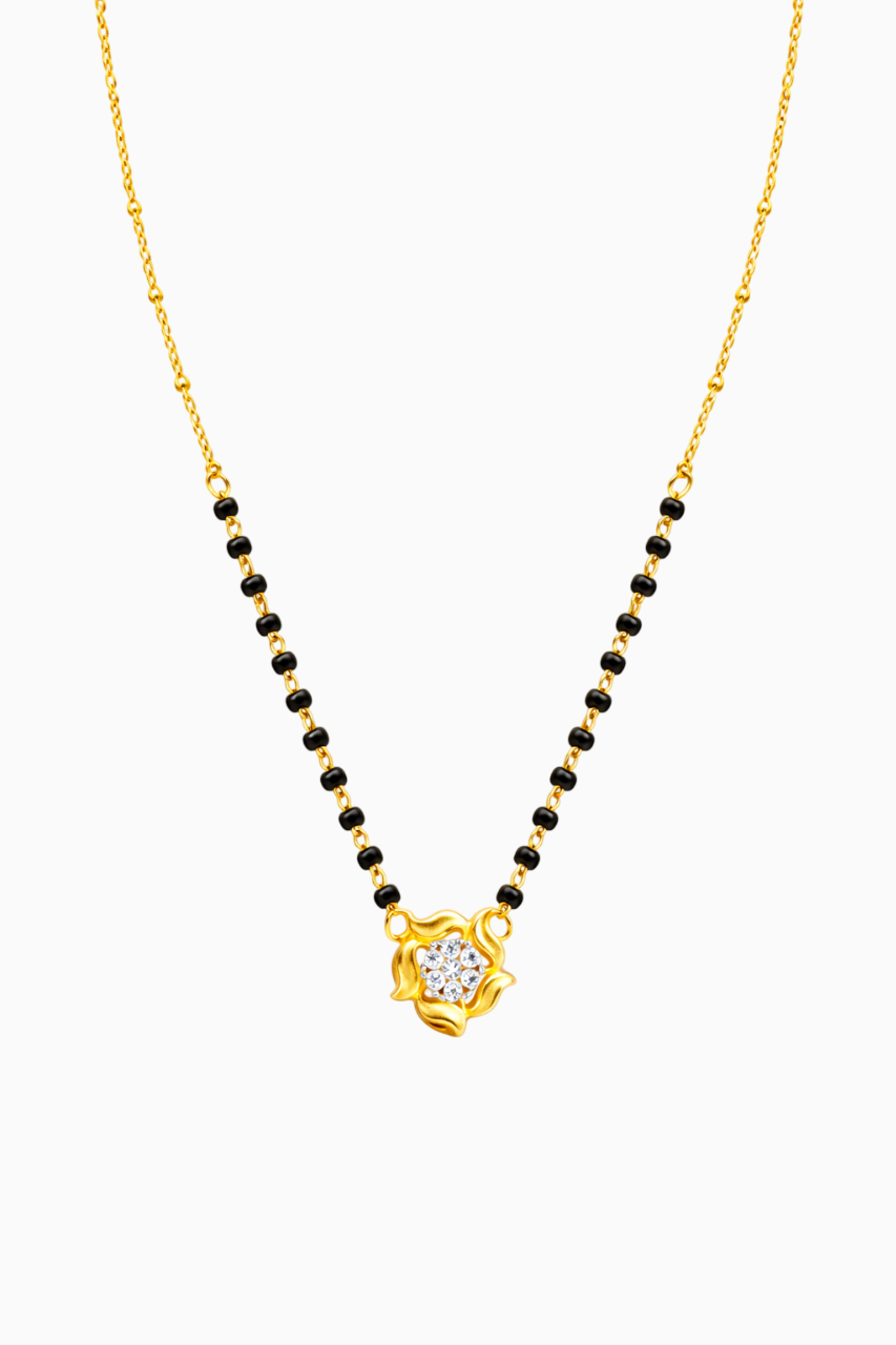 Minimal 925 Sterling Silver Mangalsutra