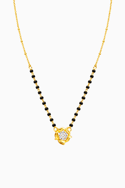 Minimal 925 Sterling Silver Mangalsutra