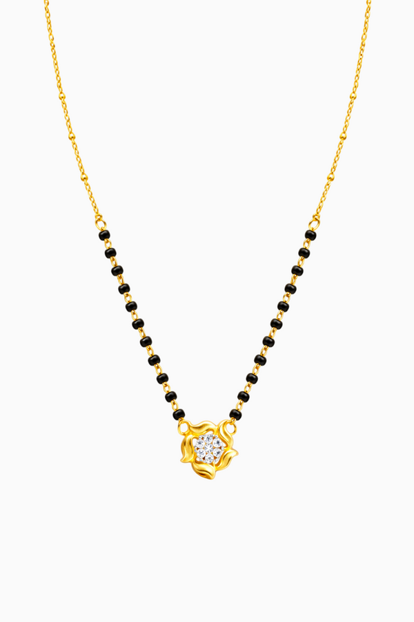 Small Heart Mangalsutra Pendant