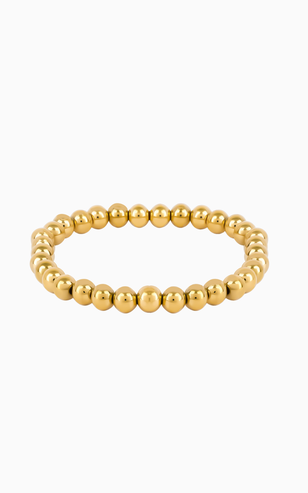 18K Gold Plated Golden Bloom Stretchable Beaded Bracelet