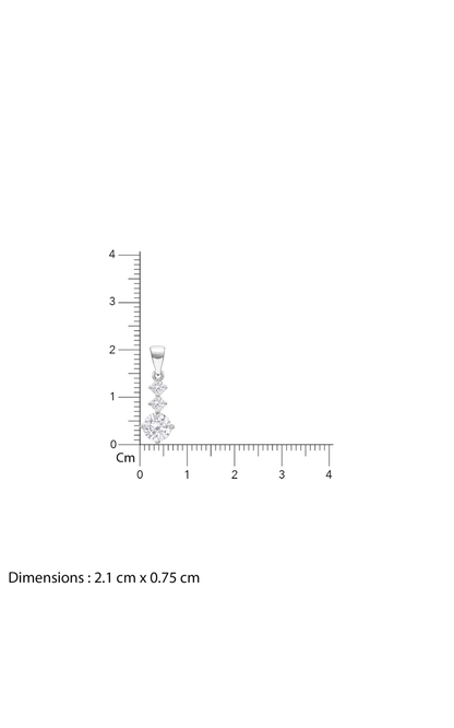 925 Sterling Silver Drops of Light Necklace