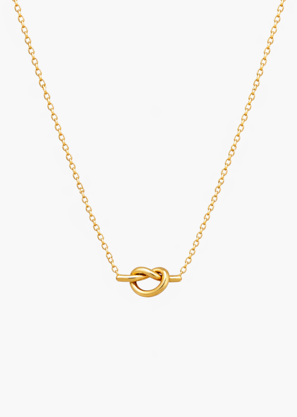 Love Knot Pendant Necklace