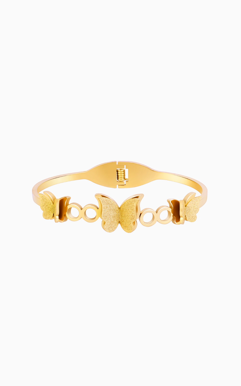 18K Gold Plated Golden Flutter Butterfly Bracelet